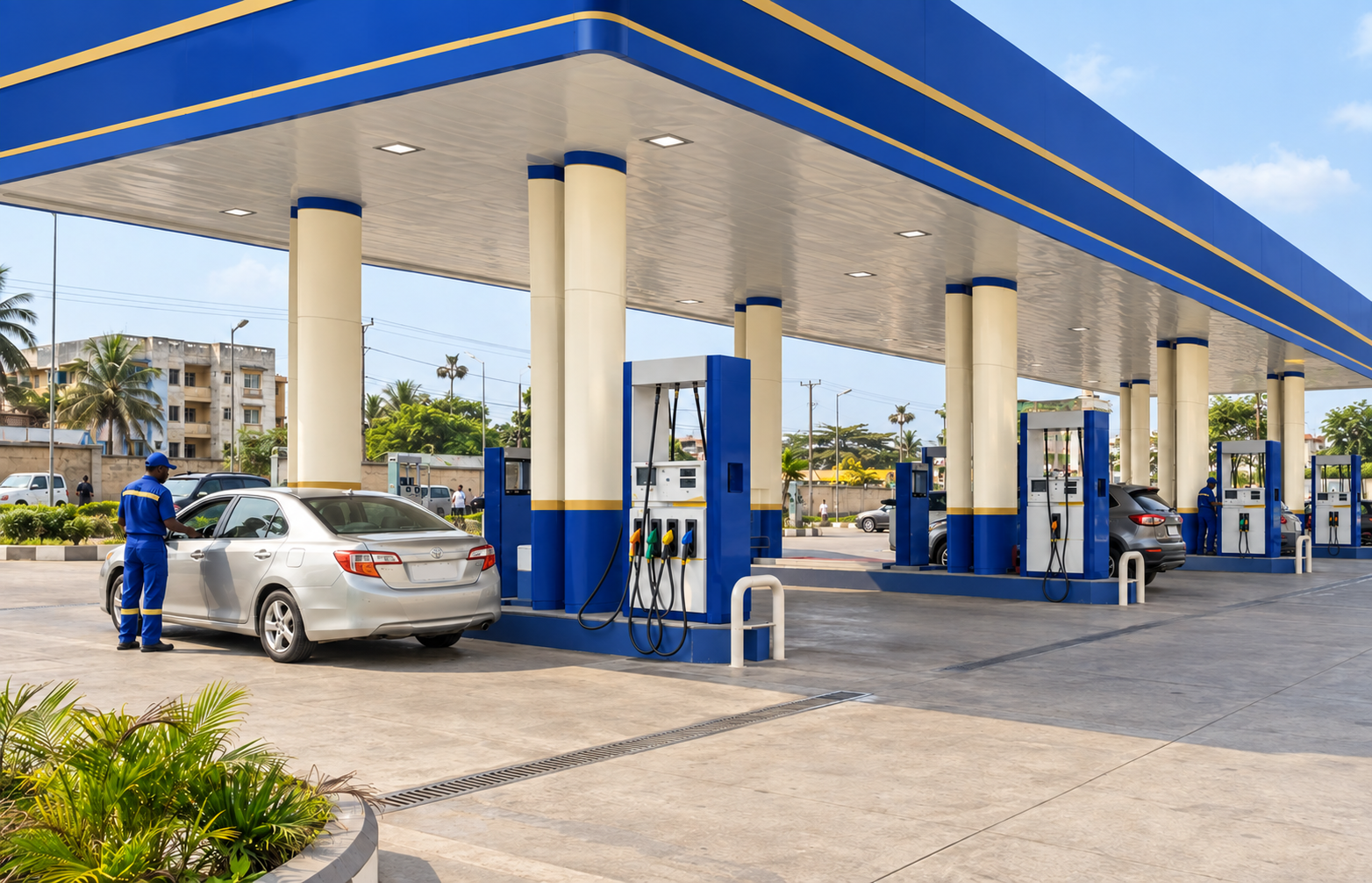 Royal Gate / Petroleum — illustrative concept photography