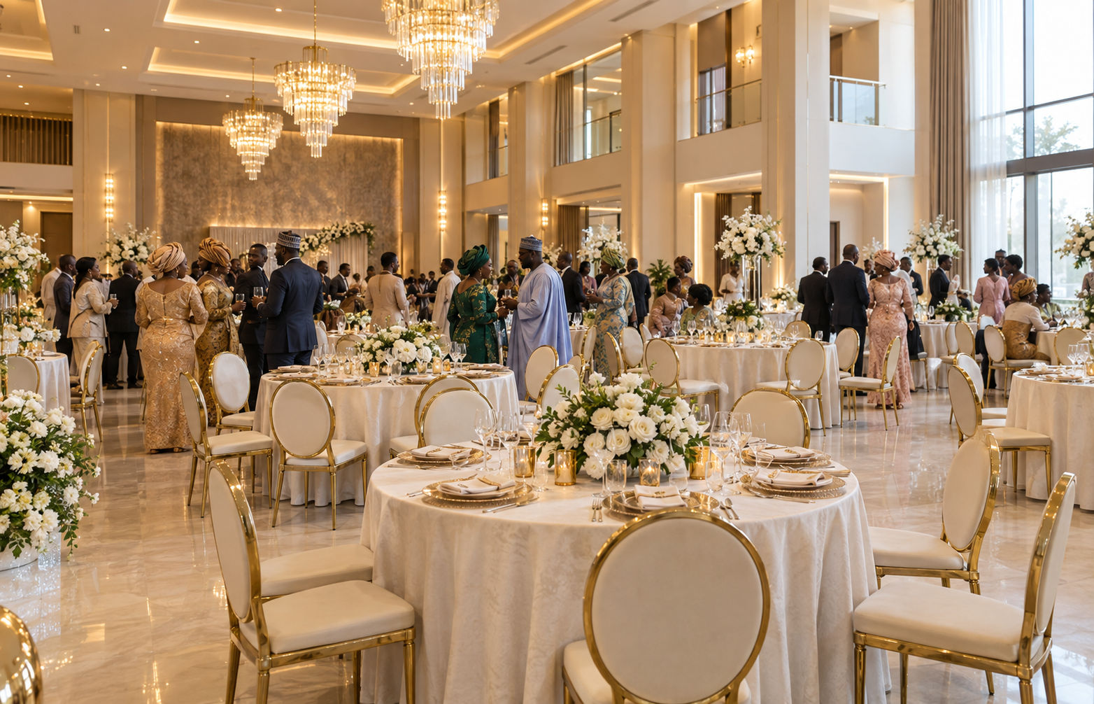 Royal Gate / Event centre — illustrative concept photography